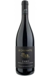 vino faro le casematte sicilia messina faro doc nerello nocera nero d'avola