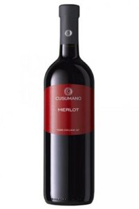 vino rosso sicilia cusumano merlot