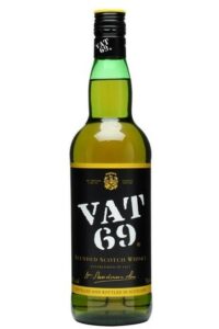 whisky scotch vat 69