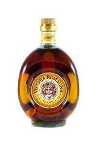 brandy italiano vecchia romagna etichetta bianca classica