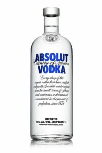 vodka absolut blue blu svezia svedese