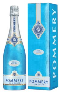 champagne pommery royal blue sky demi sec