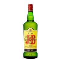 J&B whisky blended scotch