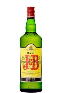 J&B whisky blend scotch