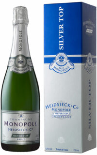 champagne hedisieck monopole silver top