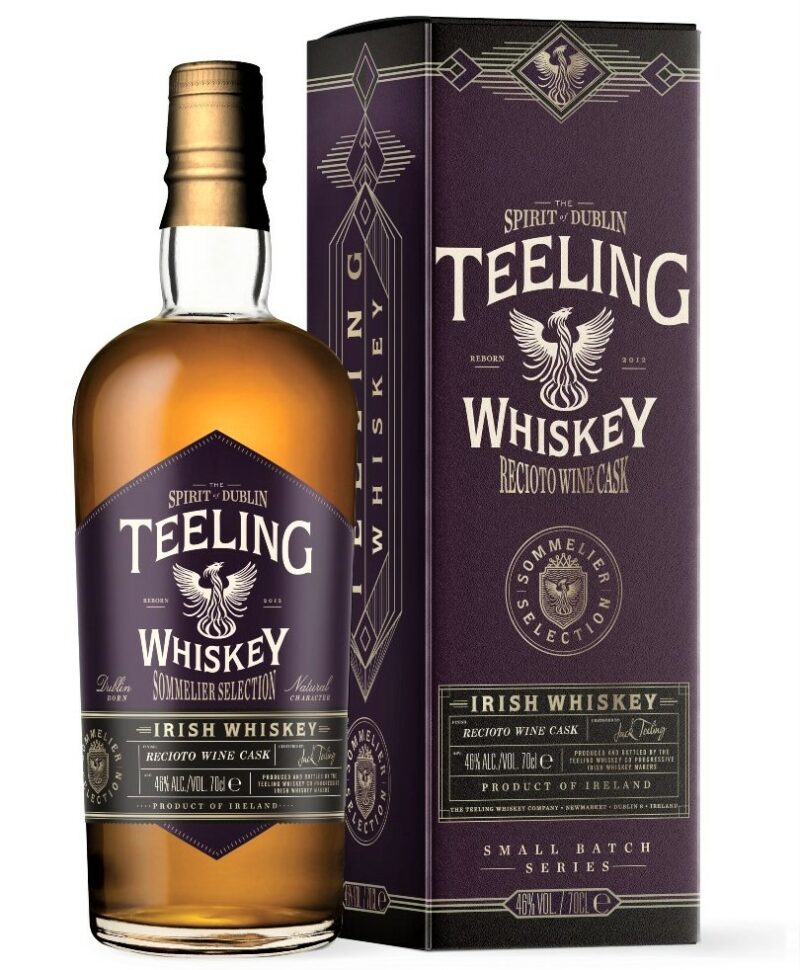 irish whiskey teeling sommelier selection recioto wine cask