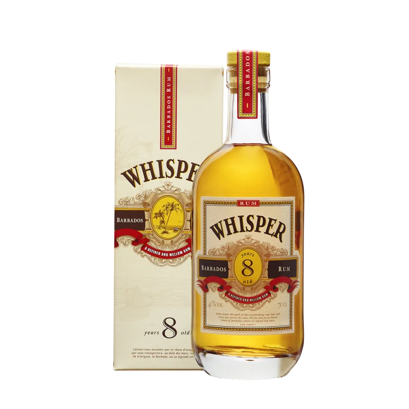 whisper rum 8 anni yo
