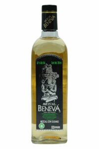 mezcal beneva reposado con gusano